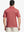 Back half-body look highlighting fit of the ORANGE Performance Ananas Jacquard Polo