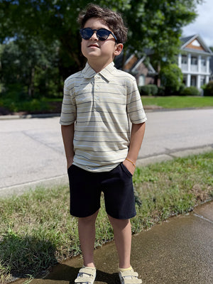 Polos Rayados para Niños Modernos