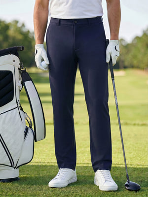 Pantalones de punto casual de negocios agradables para la piel