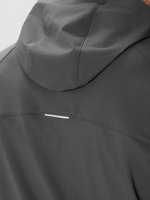 Nylon Blend Water Resistant Windbreaker Jacket