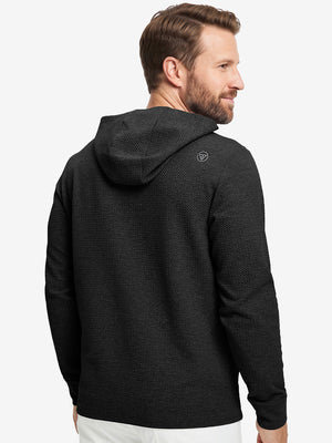 Texture Solid Hoodies Pullover