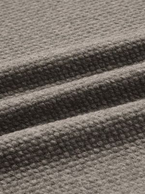 Texture Solid Hoodies Pullover
