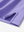 Detail of the side vent hem on the lilac everyday classic solid polo, showing the split hem feature