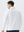 Ribbed Texture Nylon Quarter Zip Pullover
